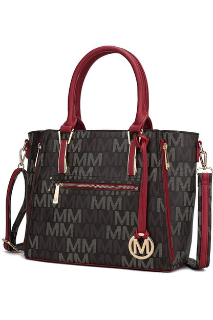 MKF Collection Siena M Signature Handbag by Mia K