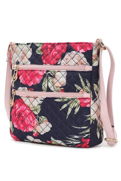 MKF Collection Lainey Botanical Pattern Crossbody