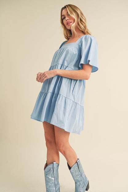 AEMI & Co. Samone Poplin Summer Dress