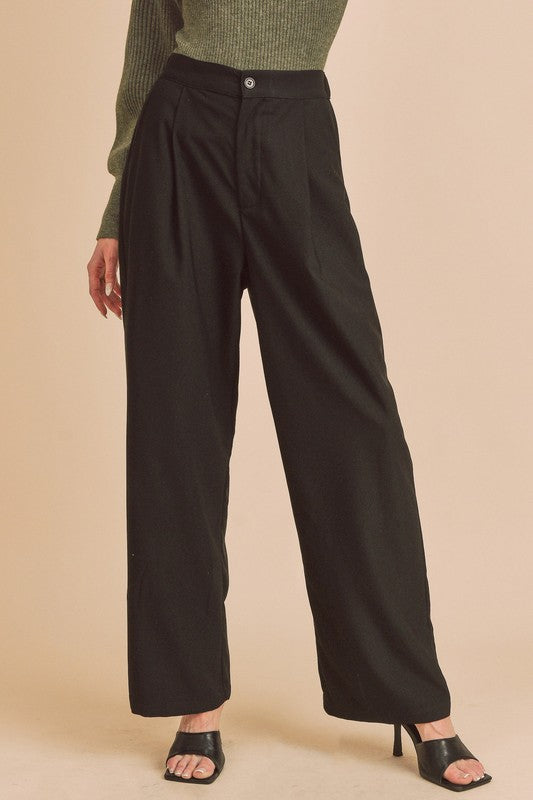 AEMI & Co. High-rise Wide-leg Pants- Tesia Pants