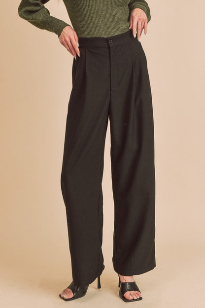 AEMI & Co. High-rise Wide-leg Pants- Tesia Pants