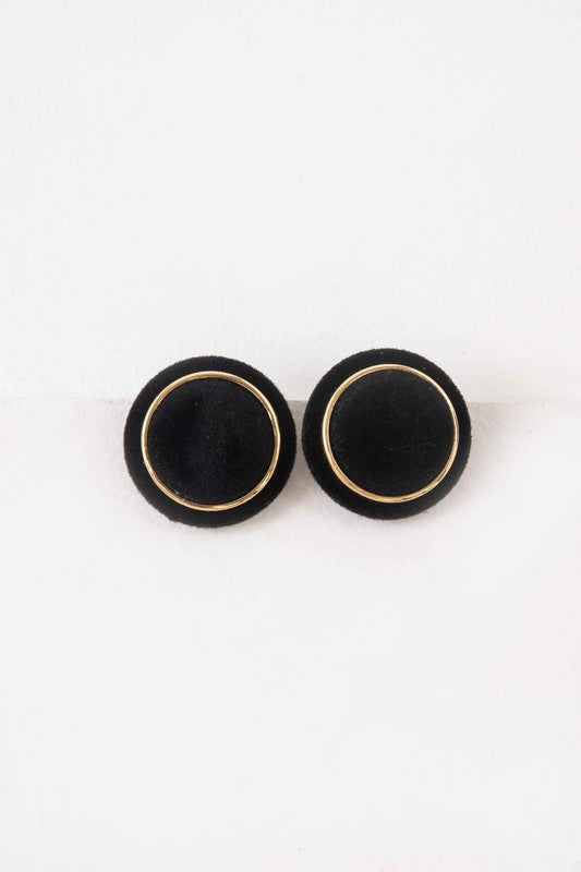 LOVODA Elegant Classic Velvet Earrings