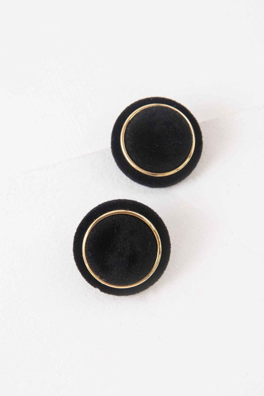 LOVODA Elegant Classic Velvet Earrings