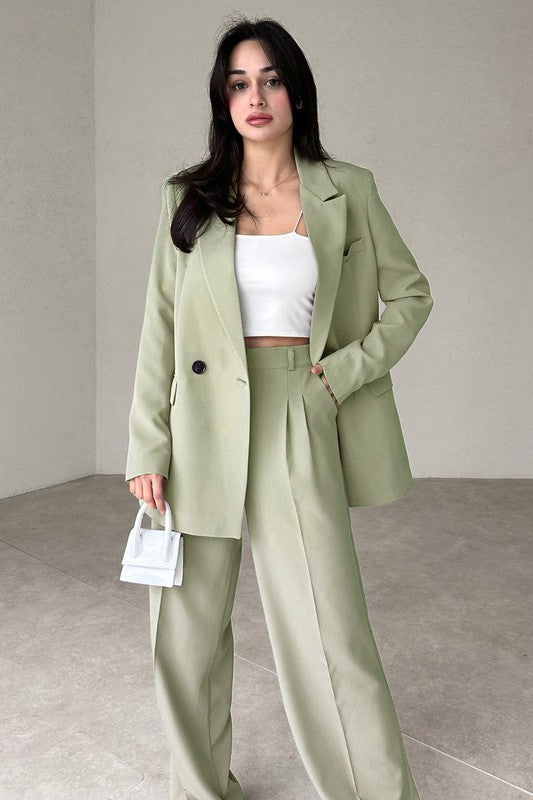 WOMEN FASHION BLAZERS SUIT SET