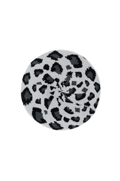 ICCO Leopard Stretchy Beret