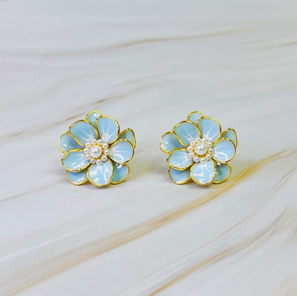 Scarlett Art Of Flower Earrings