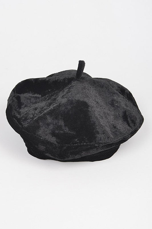 Velour Fashion Beret