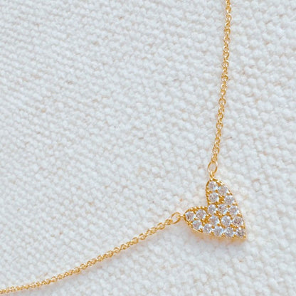 Mini Heart Big Love Necklace