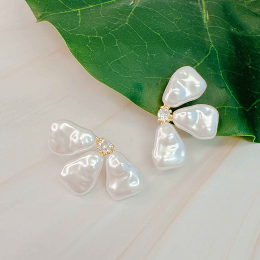 Three Petals Stud Earrings