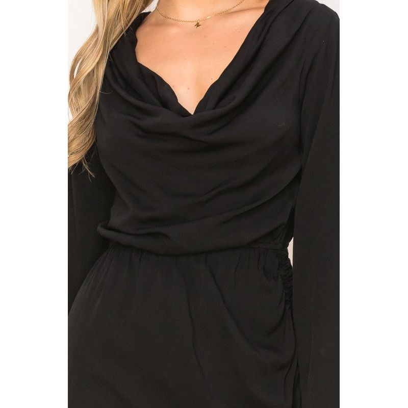 HYFVE Lovely Embrace Ruched Mini Dress