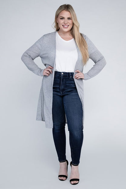 AMBIANCE APPAREL Plus Everyday Cardigan