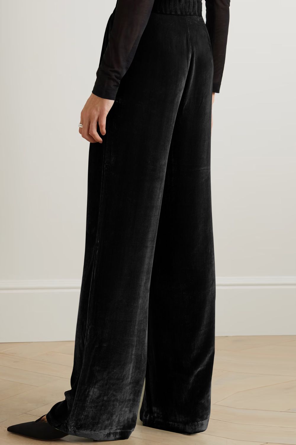 DOUBLE TAKE Loose Fit High Waist Long Pants with Pockets