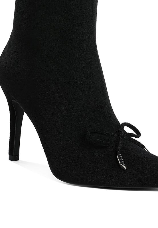 RAG & Co. Dapers Bow Detail Ankle Boots