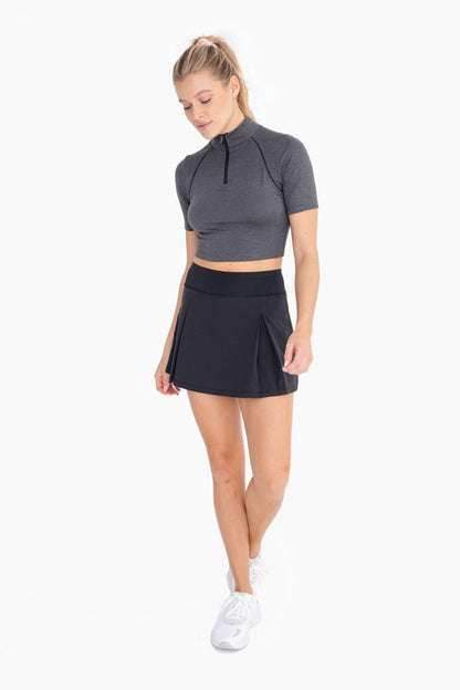 MONO B Two Pleat Active Tennis Skort