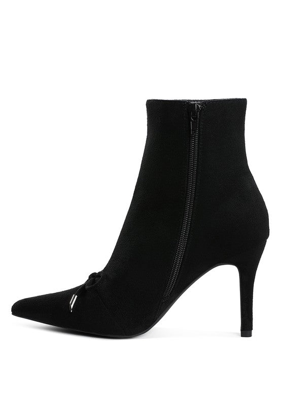 RAG & Co. Dapers Bow Detail Ankle Boots