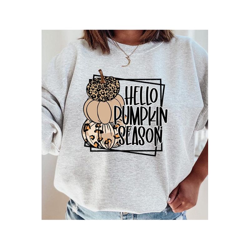 COLOR BEAR Hello Pumpkin Season Fleece Sweatshirt