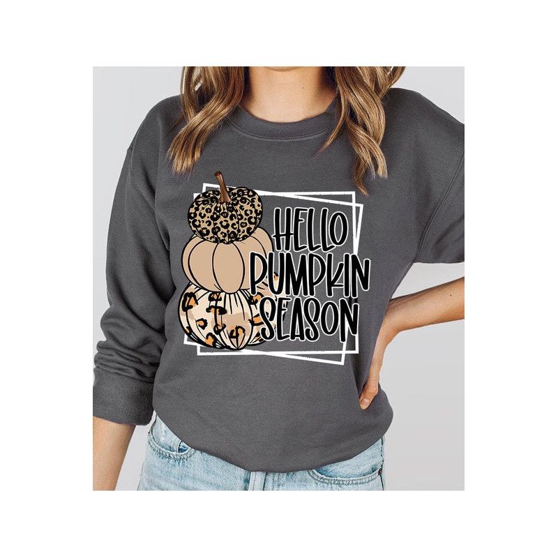 COLOR BEAR Hello Pumpkin Season Fleece Sweatshirt