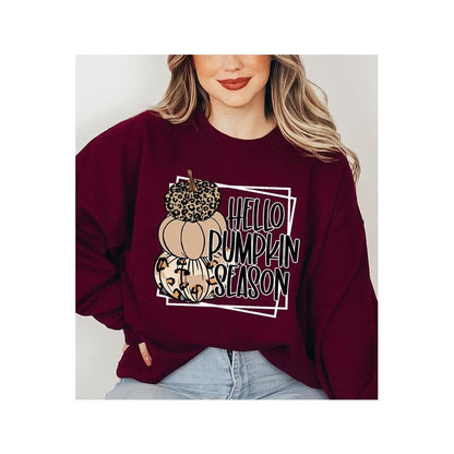 COLOR BEAR Hello Pumpkin Season Fleece Sweatshirt