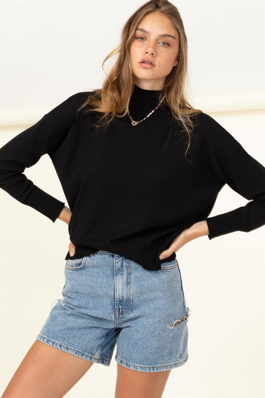 HYFVE Classic Warm High-Neckline Sweater