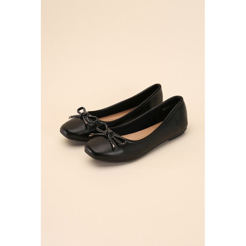 TOP GUY DOROTHY-77 Bow Ballet Flat