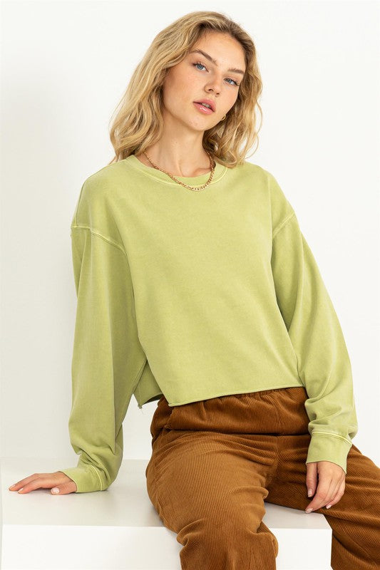 HYFVE Chic Take Long Sleeve Sweater