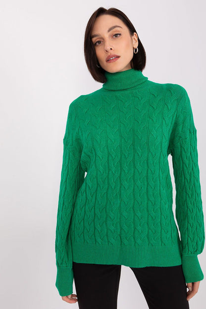 A.T. European Knitted Turtleneck Sweater- model 188312 AT