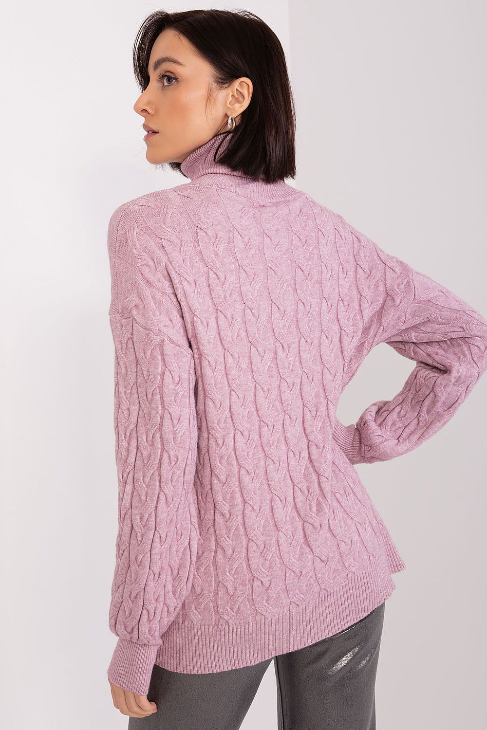 A.T. European Knitted Turtleneck Sweater- model 188312 AT