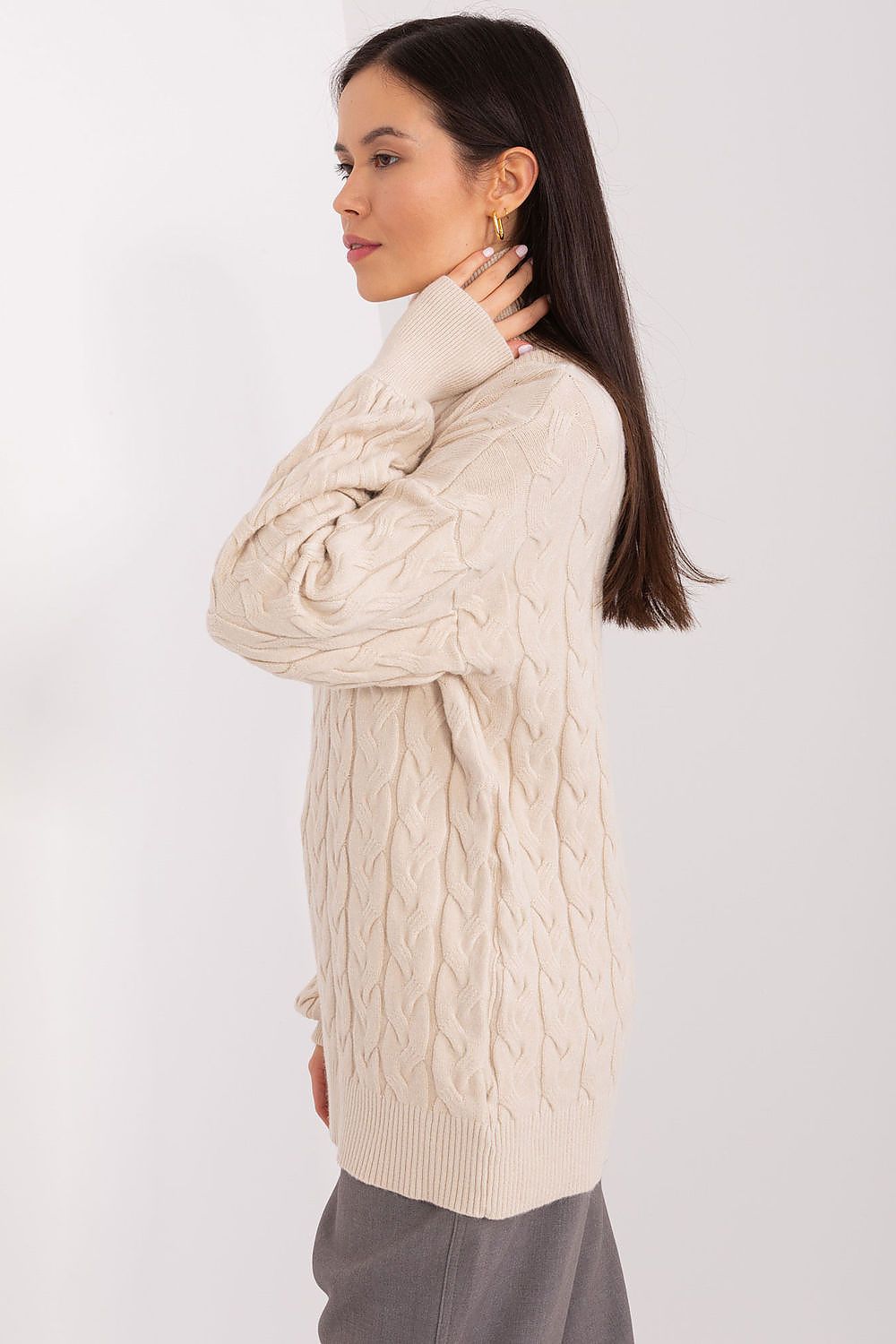 A.T. European Knitted Turtleneck Sweater- model 188312 AT