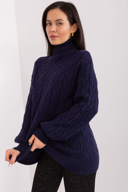 A.T. European Knitted Turtleneck Sweater- model 188312 AT