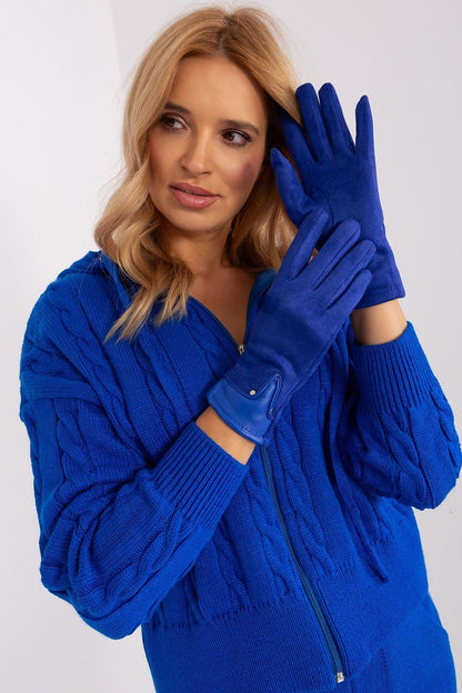 A.T.  Women's European Winter Gloves with Leather Detail