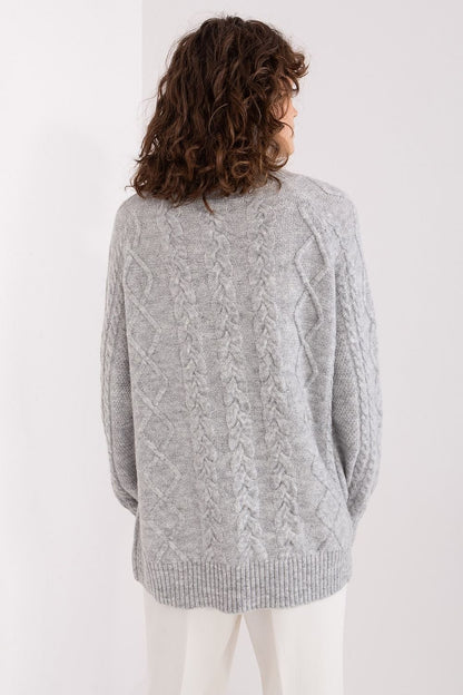 A.T. Oversized European Knitted Turtleneck Sweater-model 189230