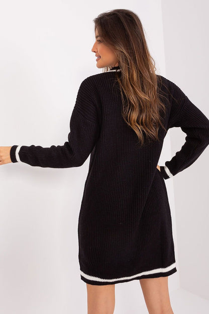 BADU Casual European  Women's Knee-length Sweater Dress-model 189338