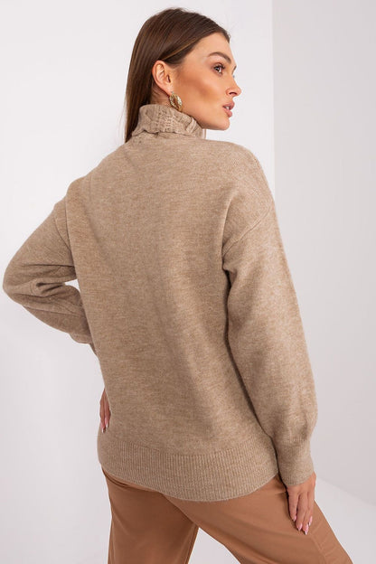 A.T. Casual European Women's Turtleneck Sweater-model 189898