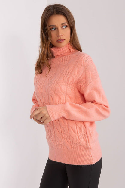 A.T. Casual European Women's Turtleneck Sweater-model 189898