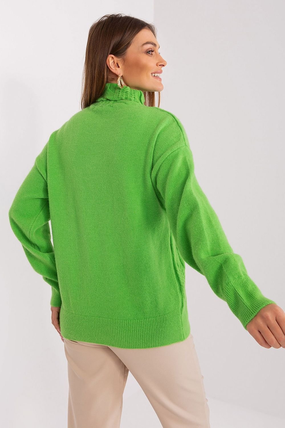 A.T. Casual European Women's Turtleneck Sweater-model 189898