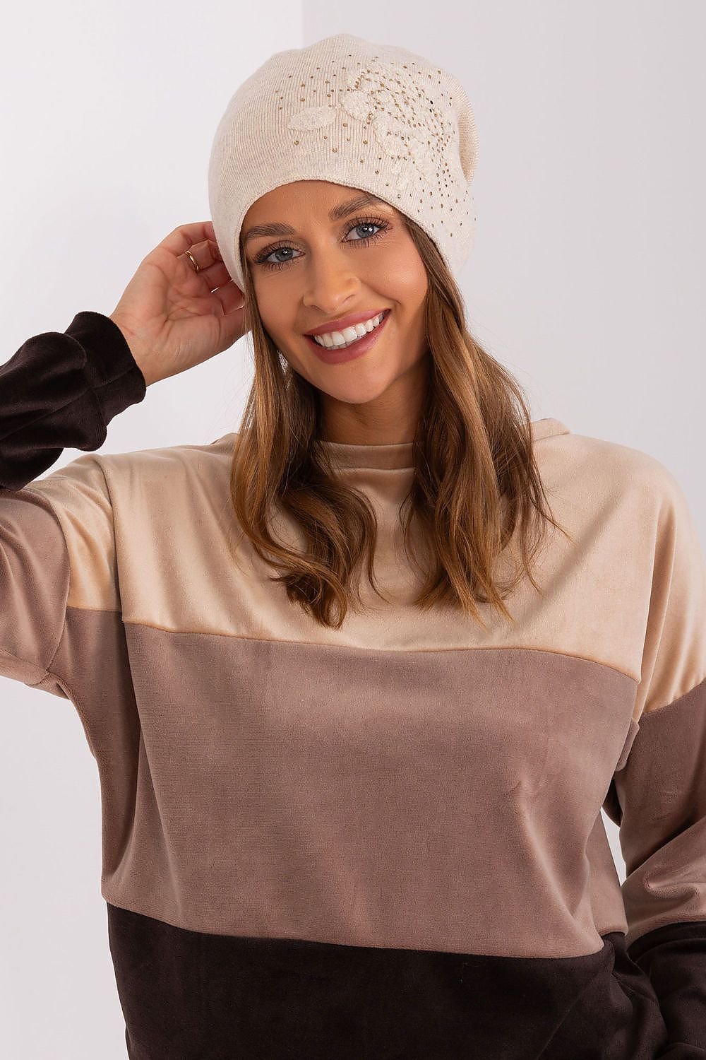 A.T. European Women's Acrylic Cashmere Winter Beanie Cap