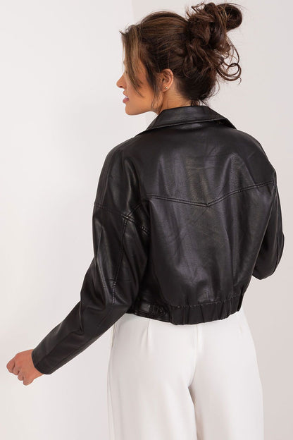 MBM Short Ramon Eco-friendly Leather Jacket/ European made