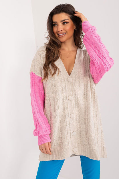 BADU European Knitted Vest Illusion Sweater Cardigan