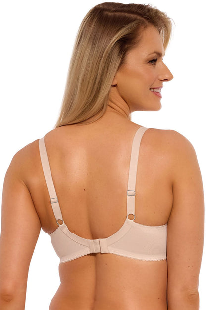 GAIA Women's European Elegant Semi-Soft Cup Push Up Bra