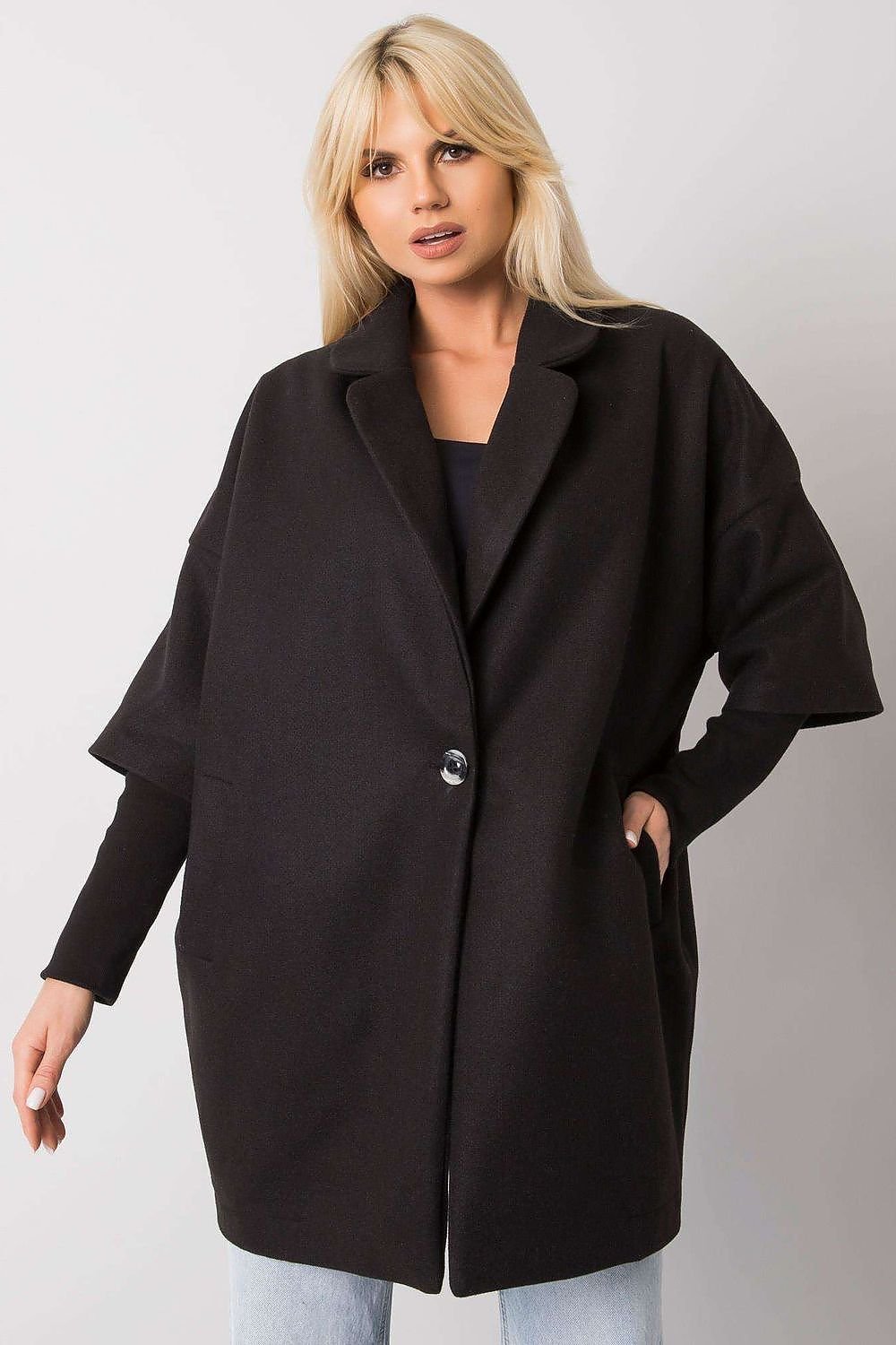 RUE PARIS European Autumn Half-Sleeves Coat- model 172486