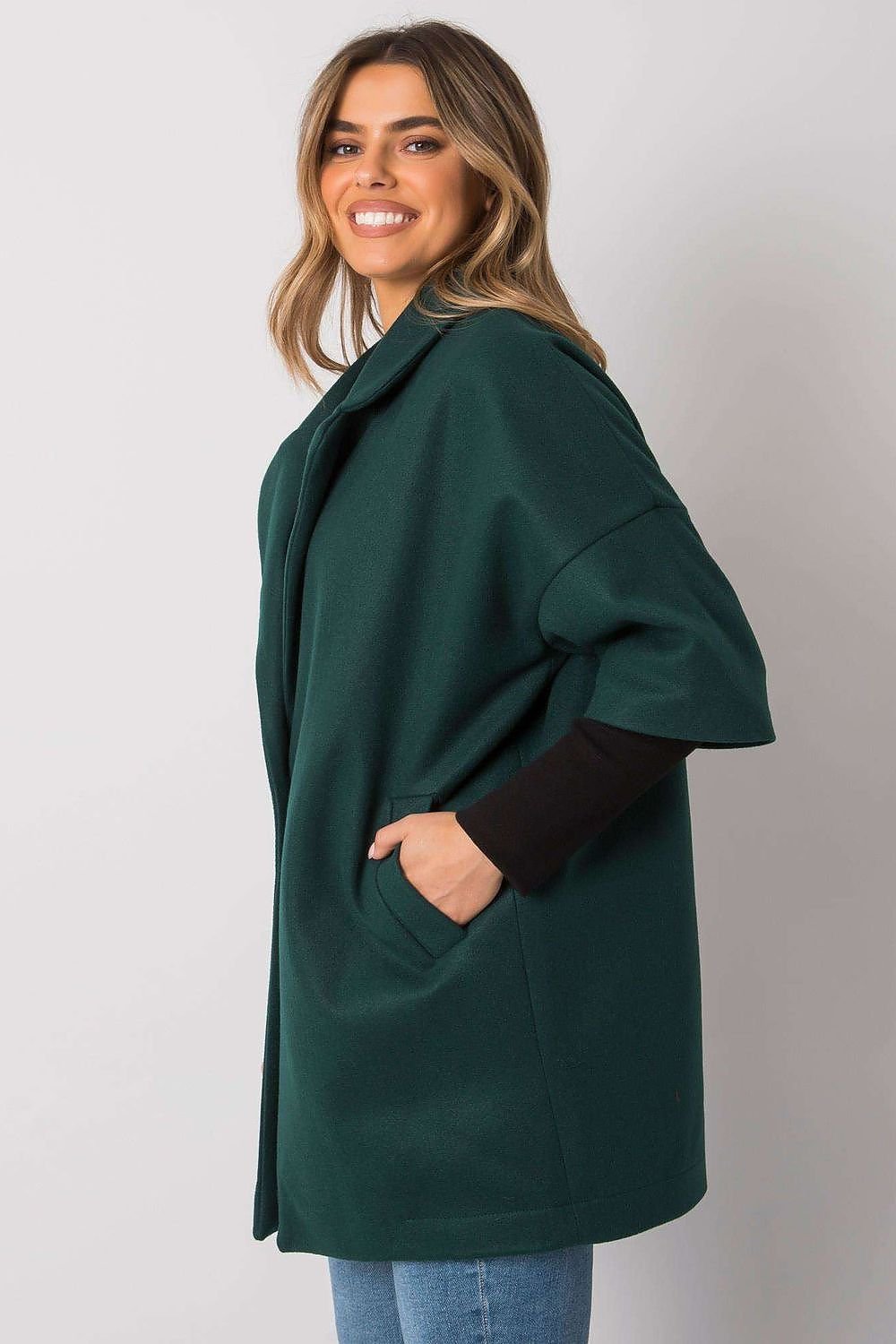 RUE PARIS European Autumn Half-Sleeves Coat- model 172486