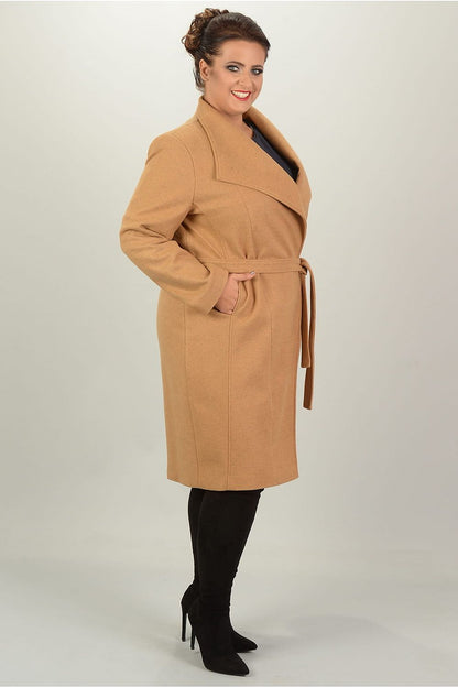 KARKO Stylish Plus-size European Trench Coat