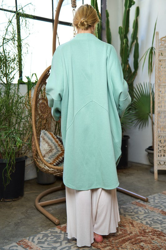 JADE BY JANE OVERSIZED KNIT CARDIGAN PLUS JJO5013P