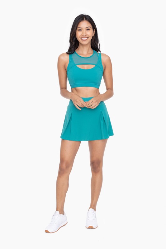 MONO B Two Pleat Active Tennis Skort