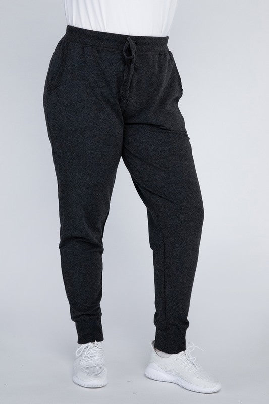 BLUE AGE Plus-Size Jogger Pants