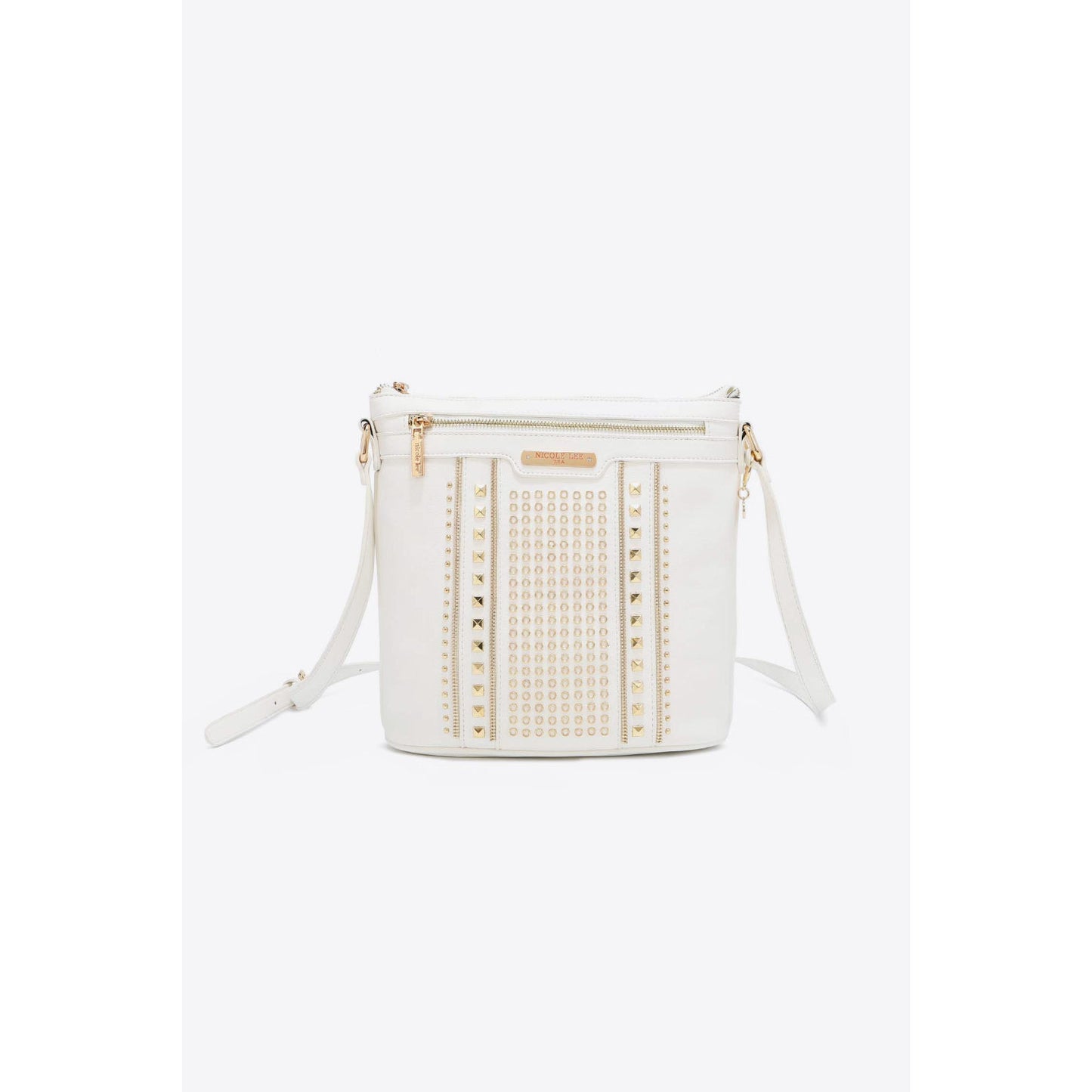 NICOLE LEE Vegan Leather Crossbody Handbag