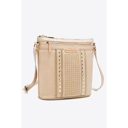 NICOLE LEE Vegan Leather Crossbody Handbag