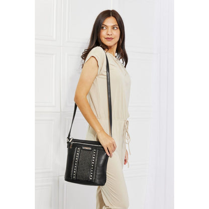 NICOLE LEE Vegan Leather Crossbody Handbag