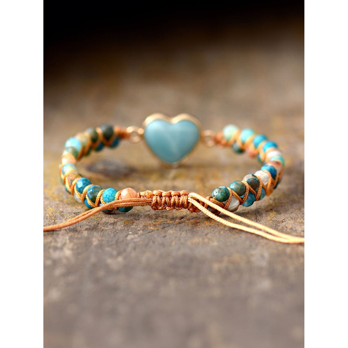 Heart Shape Beaded Bracelet