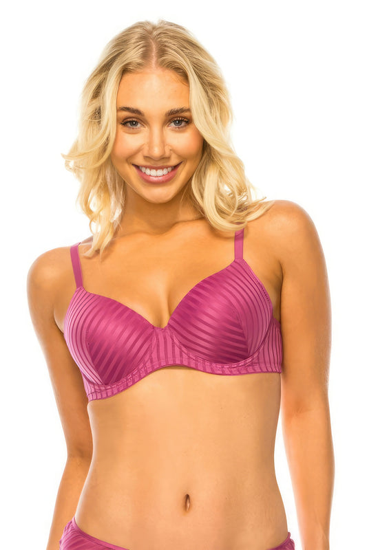 Stripe Luxury Lace Bra